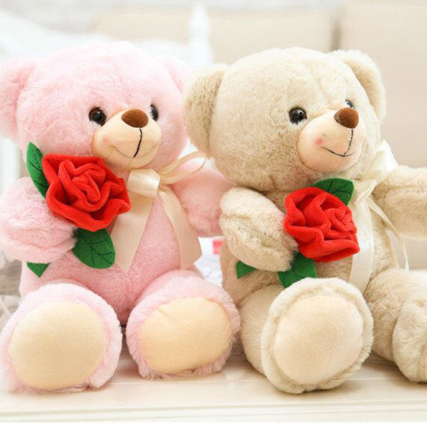 Rose Bear - Plushico
