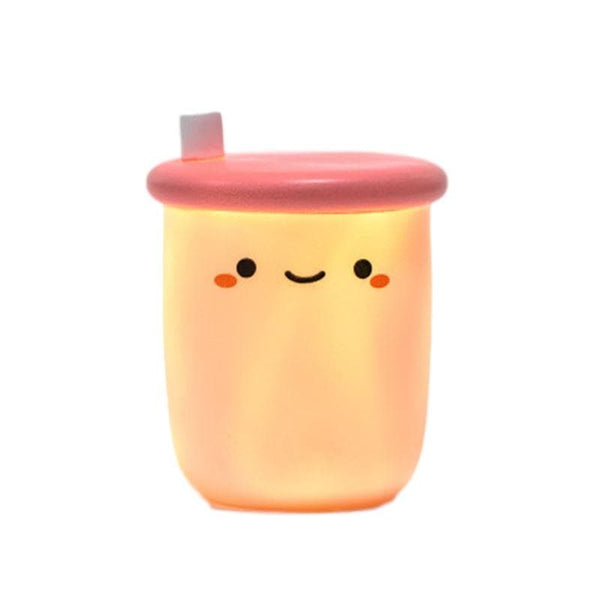 Boba Night Light Night Light Red