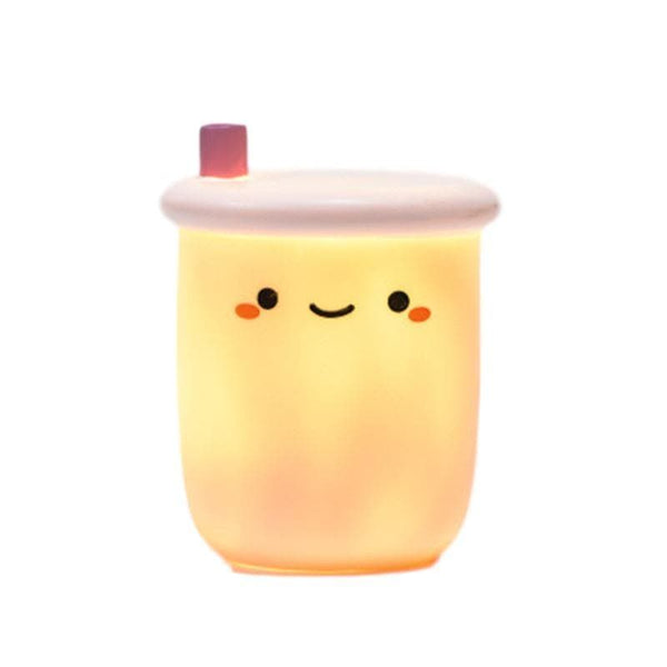 Boba Night Light Night Light White