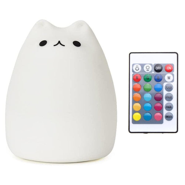 Cat Lamp Night Light (●ᆺ●) with Remote