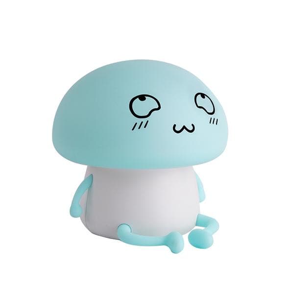 Mushroom Night Light Night Light Blue