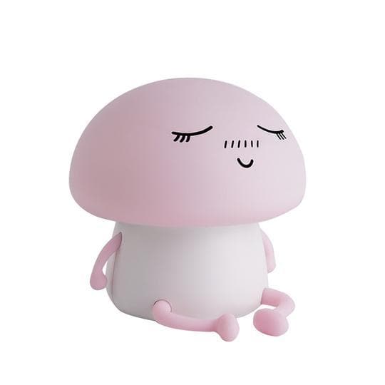 Mushroom Night Light Night Light Pink
